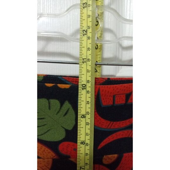 LuLaRoe Women's One Size Fall Color Dinosaur Print Mid Rise Leggings - Picture 7 of 7